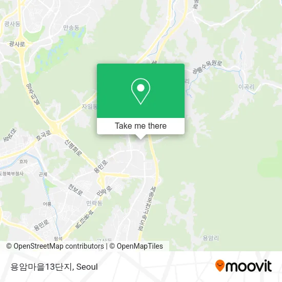 용암마을13단지 map