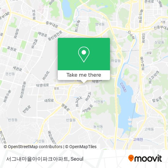 서그내마을아이파크아파트 map