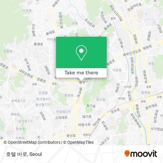 호텔 바로 map