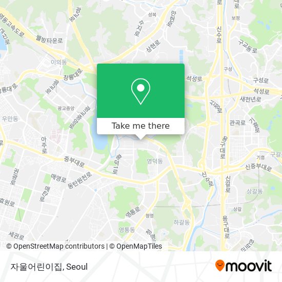 자울어린이집 map