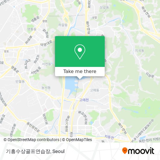 기흥수상골프연습장 map