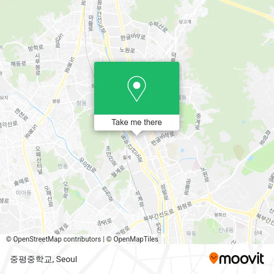 중평중학교 map