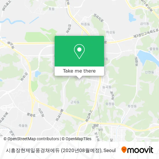 시흥장현제일풍경채에듀 (2020년08월예정) map