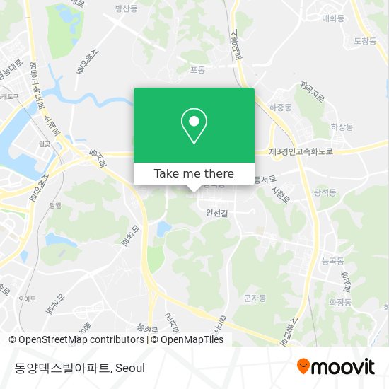 동양덱스빌아파트 map