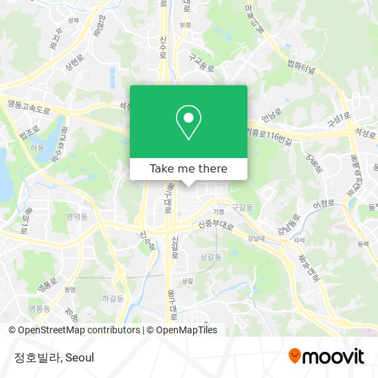 정호빌라 map