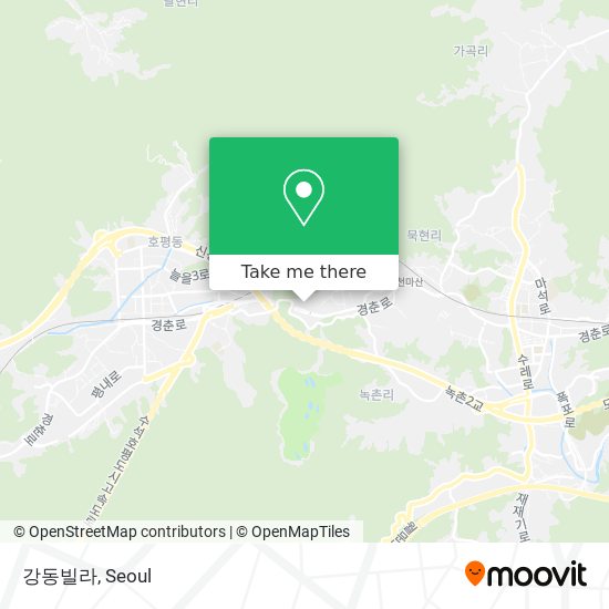 강동빌라 map
