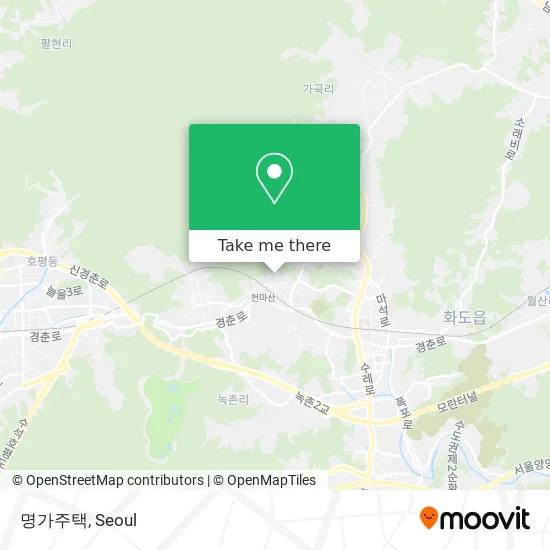 명가주택 map