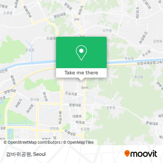 검바위공원 map