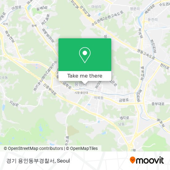 경기 용인동부경찰서 map