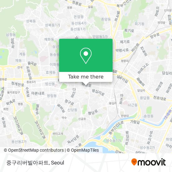 중구리버빌아파트 map