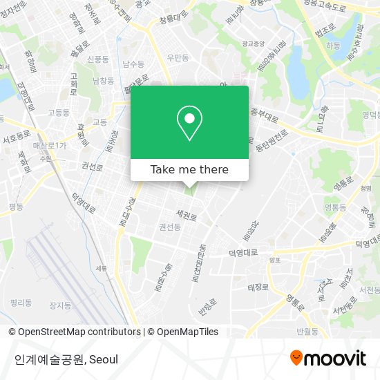 인계예술공원 map