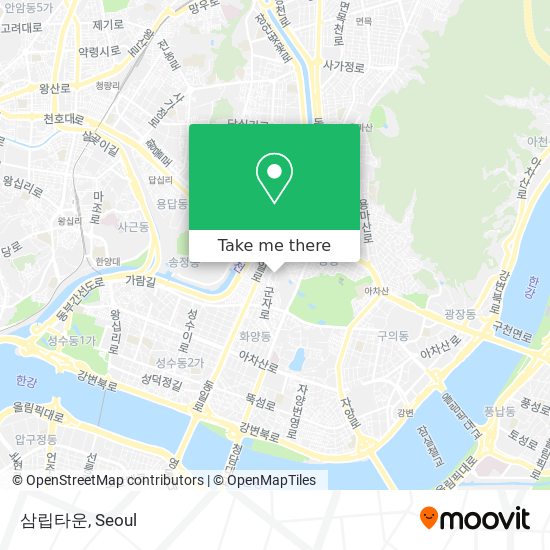 삼립타운 map