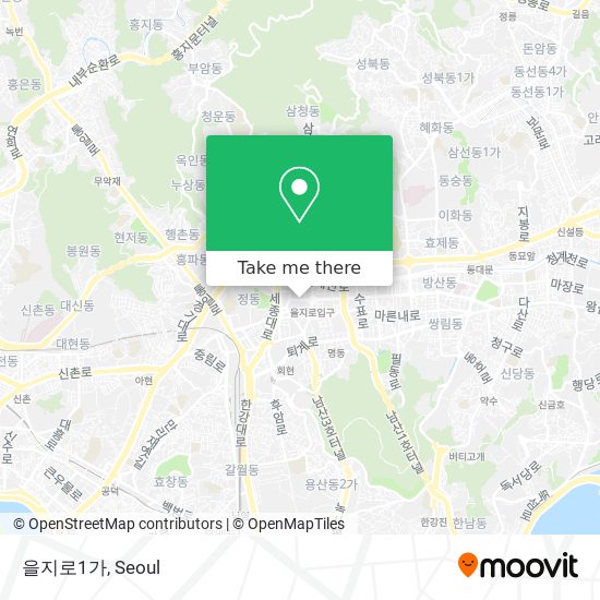 을지로1가 map