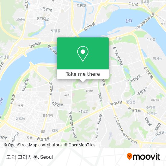 고덕 그라시움 map