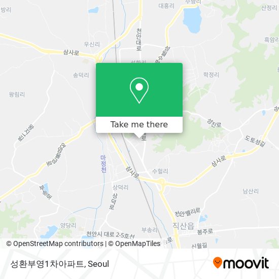 성환부영1차아파트 map