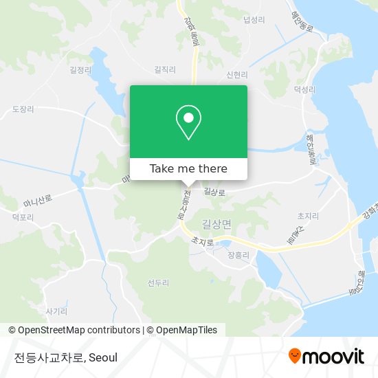 전등사교차로 map