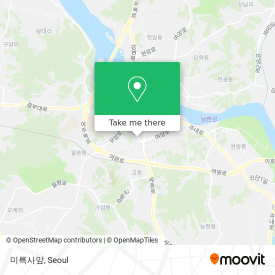 미륵사앞 map