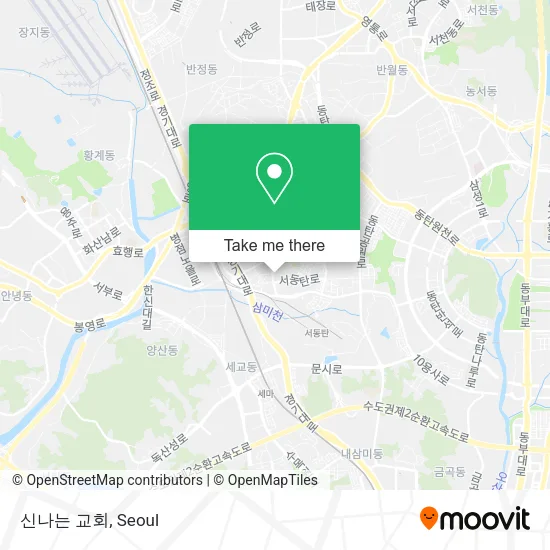 신나는 교회 map