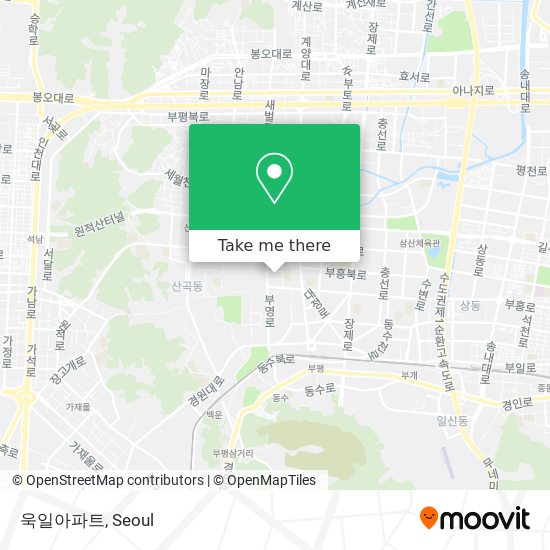 욱일아파트 map