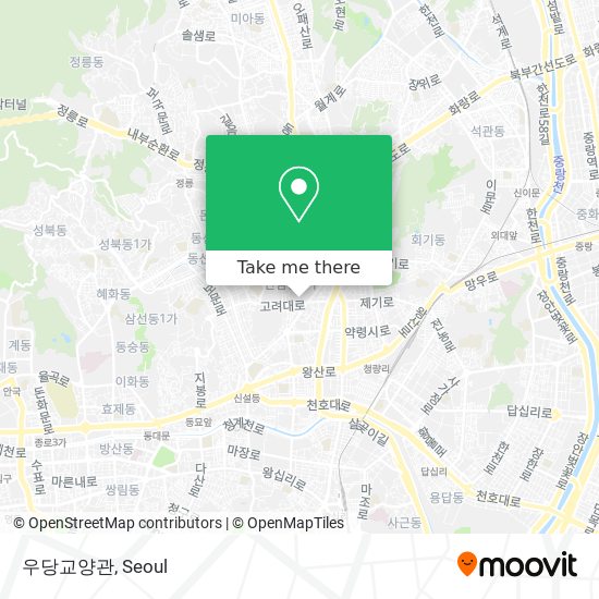 우당교양관 map