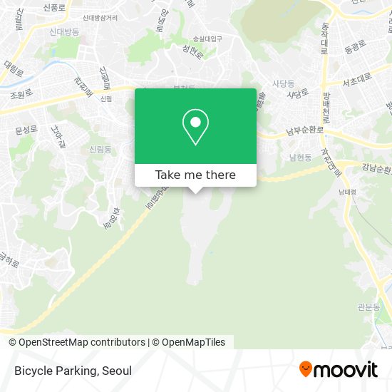 Bicycle Parking map