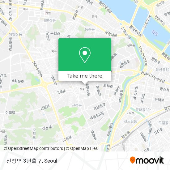 신정역 3번출구 map