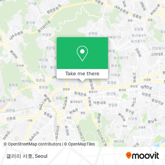 갤러리 서호 map