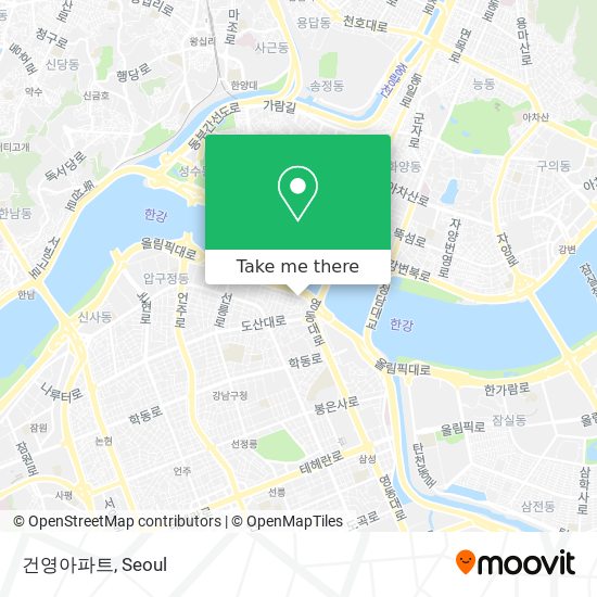 건영아파트 map