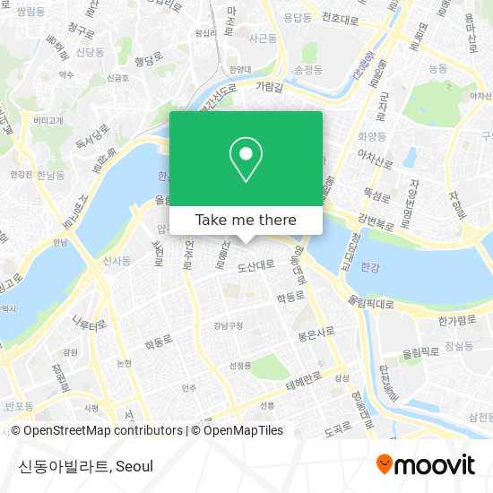 신동아빌라트 map