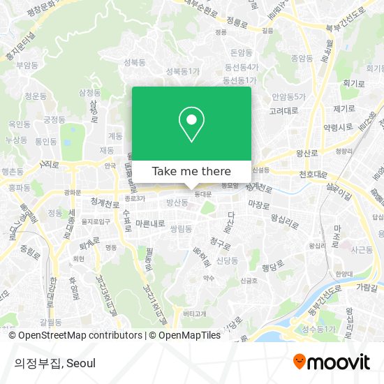 의정부집 map