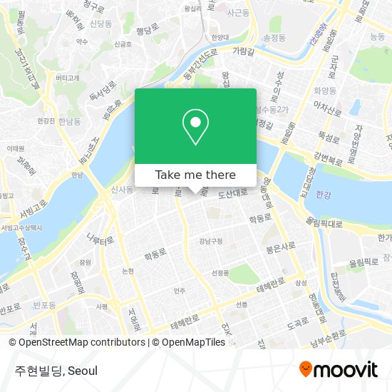 주현빌딩 map
