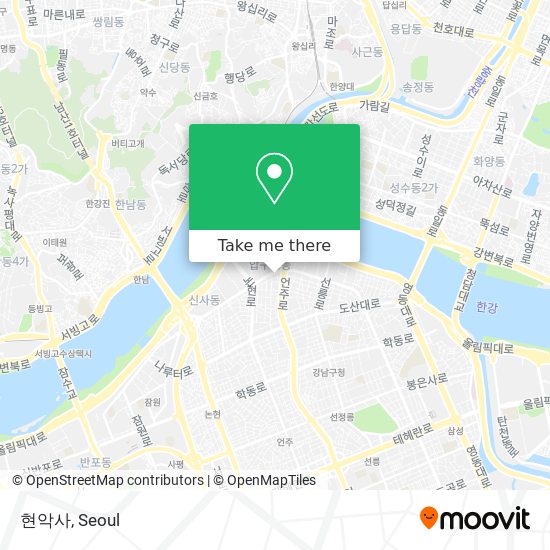 현악사 map