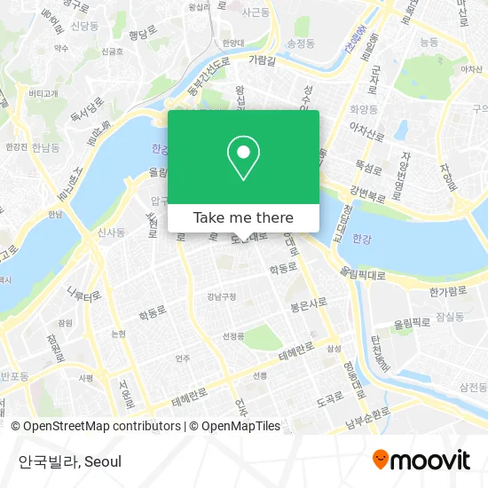 안국빌라 map