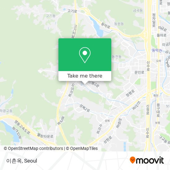 이촌옥 map