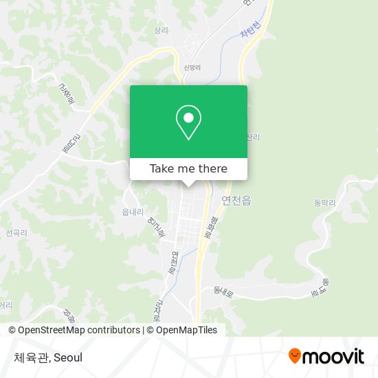 체육관 map