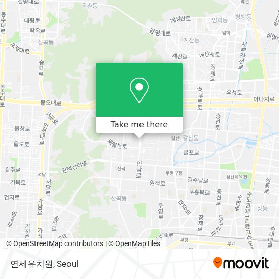 연세유치원 map