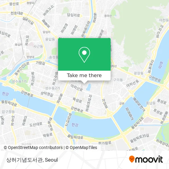 상허기념도서관 map