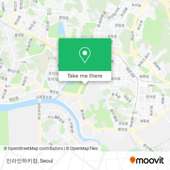 인라인하키장 map