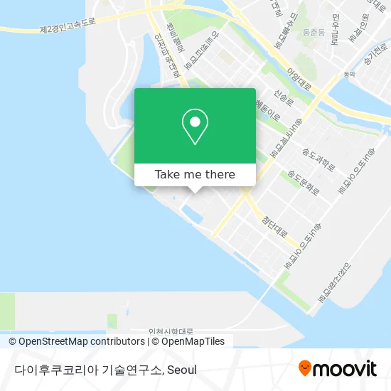 다이후쿠코리아 기술연구소 map