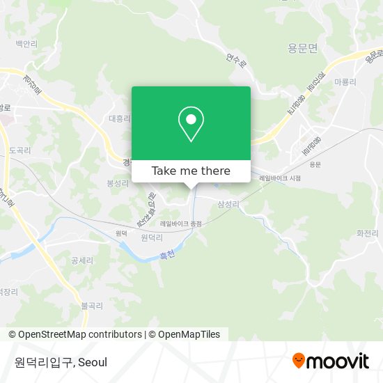 원덕리입구 map