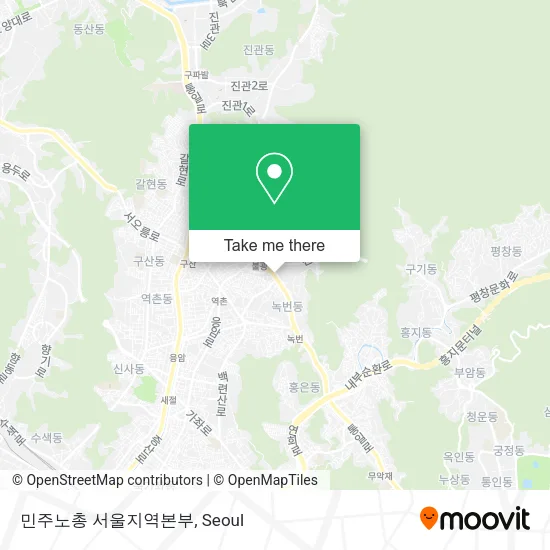 민주노총 서울지역본부 map