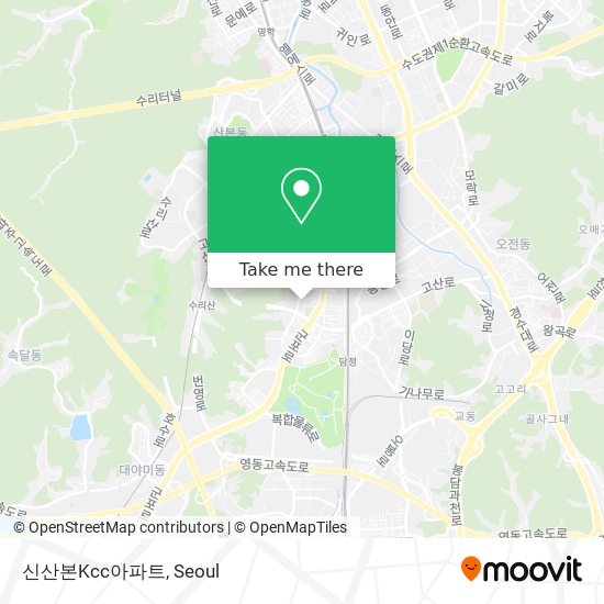 신산본Kcc아파트 map