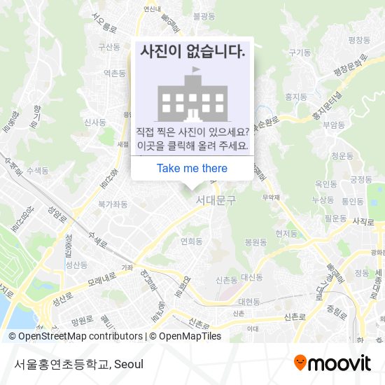 서울홍연초등학교 map
