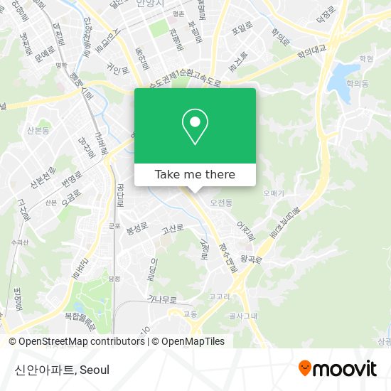 신안아파트 map