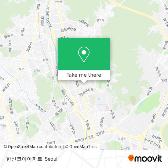 한신코아아파트 map