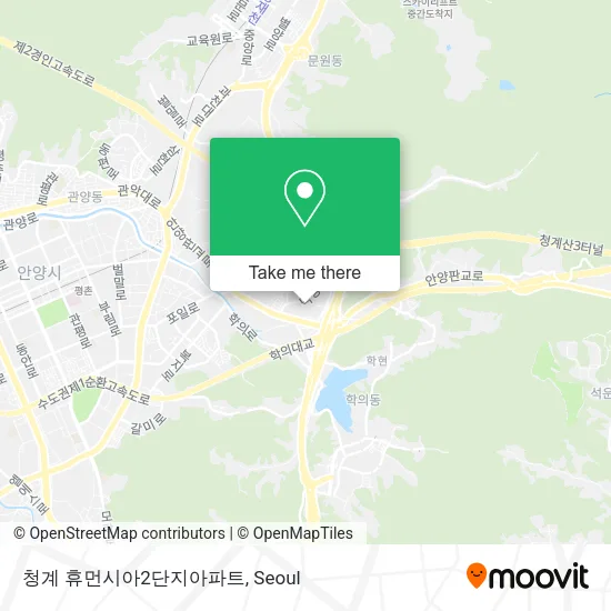 청계 휴먼시아2단지아파트 map