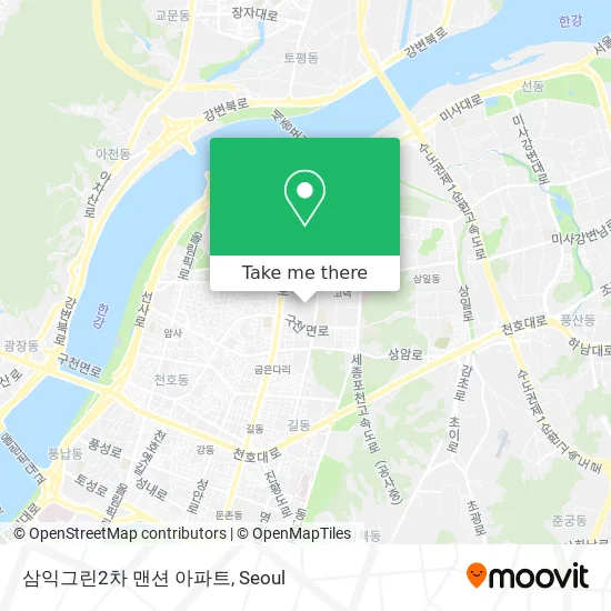 삼익그린2차 맨션 아파트 map
