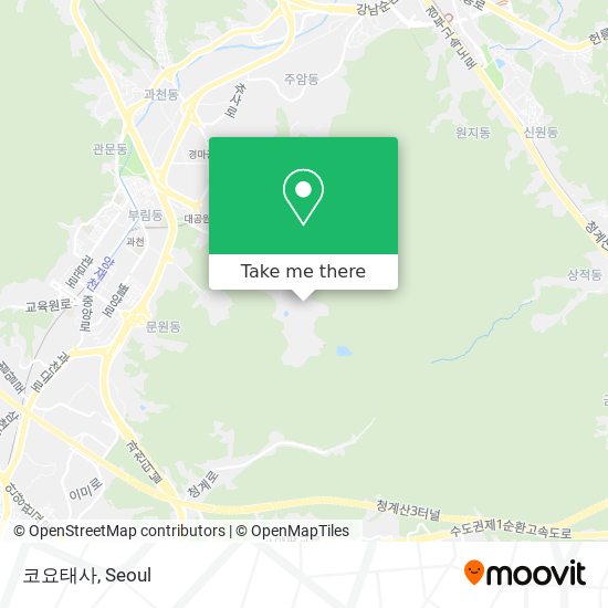 코요태사 map