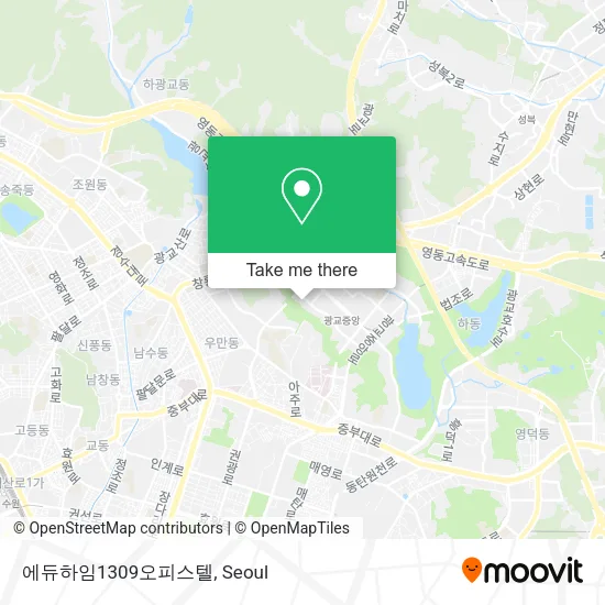 에듀하임1309오피스텔 map