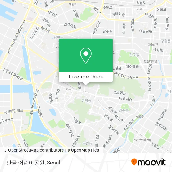 안골 어린이공원 map